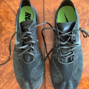 Nike Free RN Flyknit Running Sneakers Grey